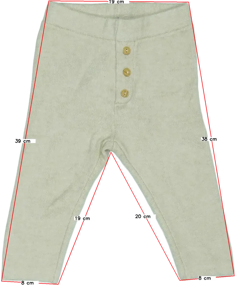 Barna Kiabi Baby nadrág EU 68 / UK 3-6 hónap / US 3-6 hónap