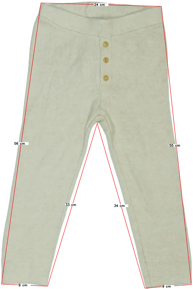 Barna Kiabi Baby nadrág EU 98 / UK 3 év / US 3T