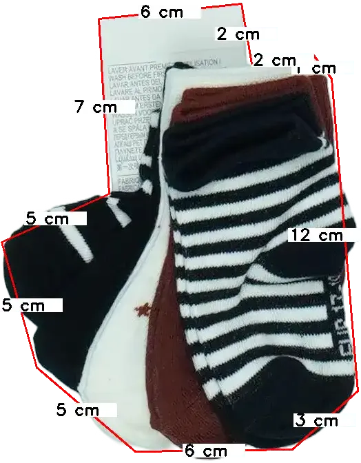 Többszínű Kiabi Csomag - Zoknik EU 18