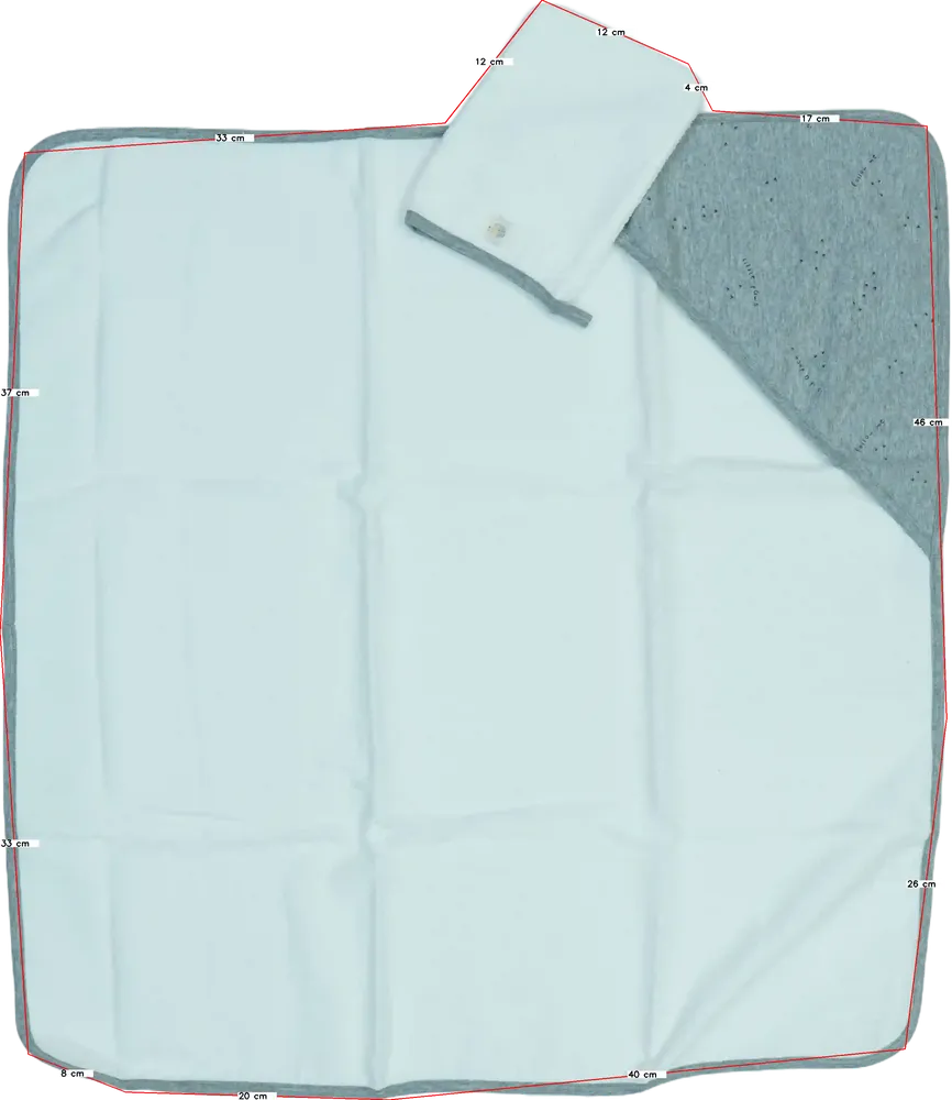 Szürke Kiabi Törülköző EU 74 / UK 6-9 hónap / US 6-9 hónap