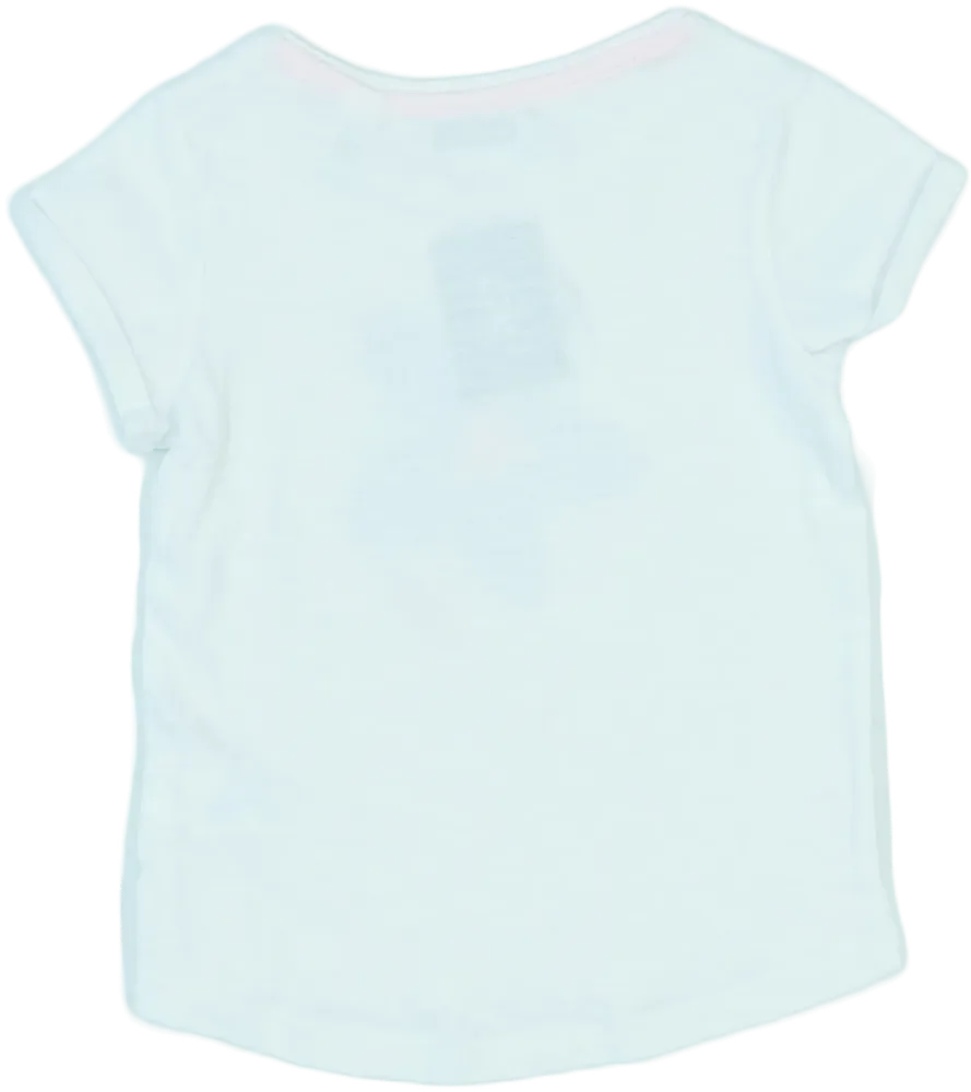 Fehér Okaidi Póló EU 92 / UK 2 év / US 2T