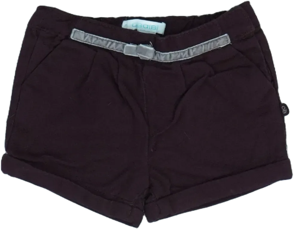 Bordó Obaibi Rövidnadrág EU 62 / UK 0-3 hónap / US 0-3 hónap