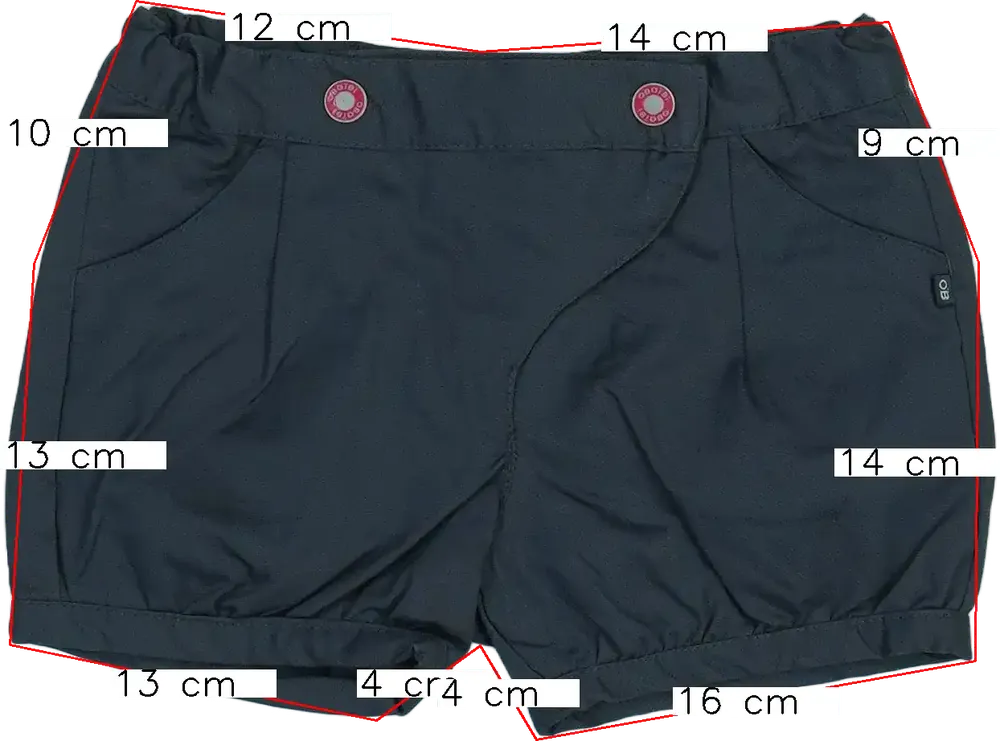 Szürke Obaibi Rövidnadrág EU 98 / UK 3 év / US 3T