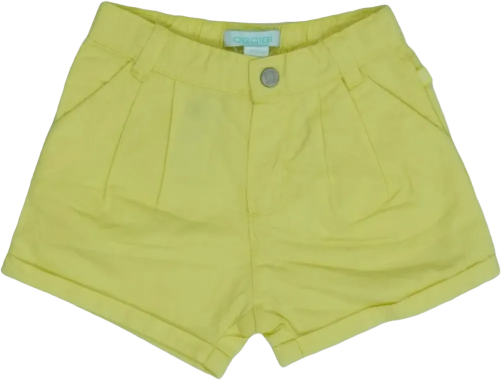 Sárga Obaibi Rövidnadrág EU 98 / UK 3 év / US 3T
