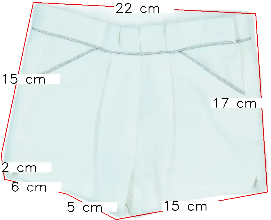 Fehér Obaibi Rövidnadrág EU 62 / UK 0-3 hónap / US 0-3 hónap