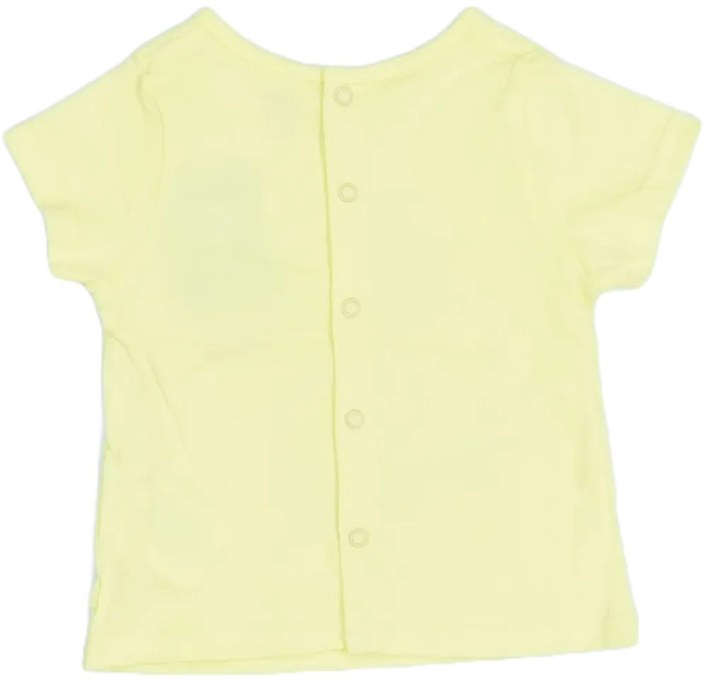 Sárga Obaibi Póló EU 62 / UK 0-3 hónap / US 0-3 hónap