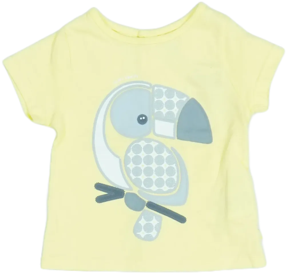 Sárga Obaibi Póló EU 62 / UK 0-3 hónap / US 0-3 hónap