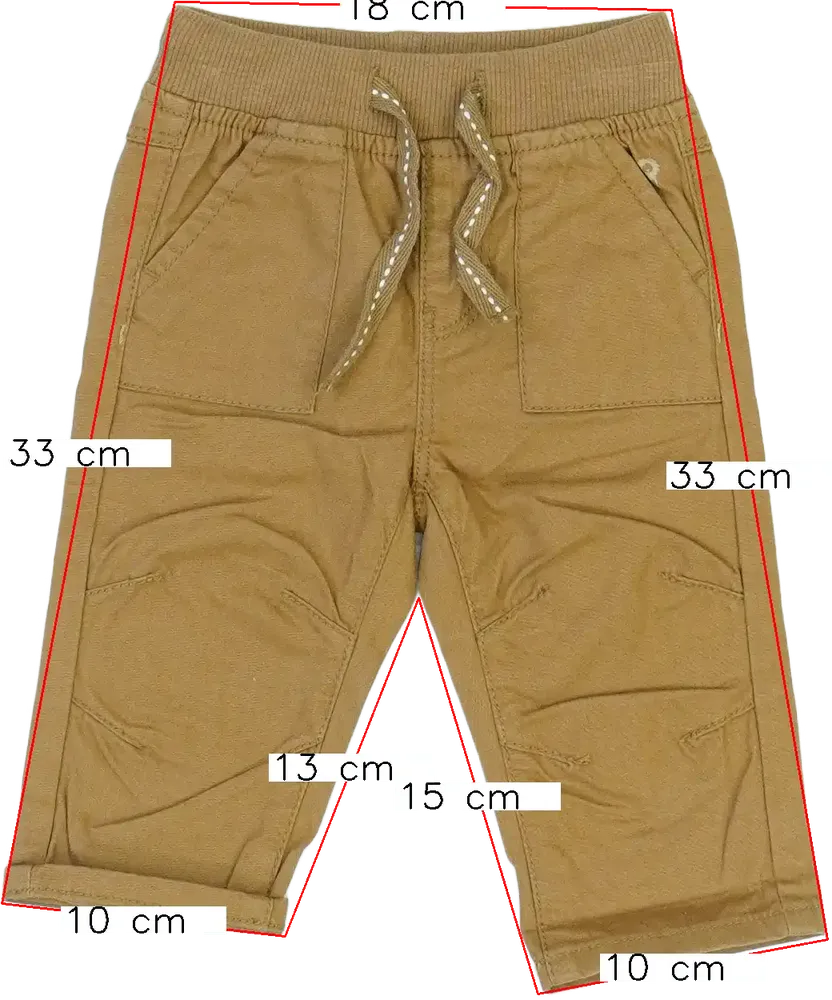 Barna Obaibi Hosszúnadrág EU 62 / UK 0-3 hónap / US 0-3 hónap