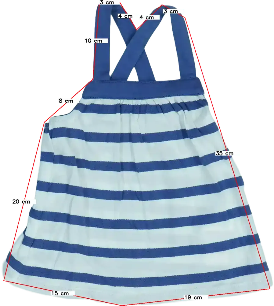 Fehér Okaidi Tunika EU 98 / UK 3 év / US 3T