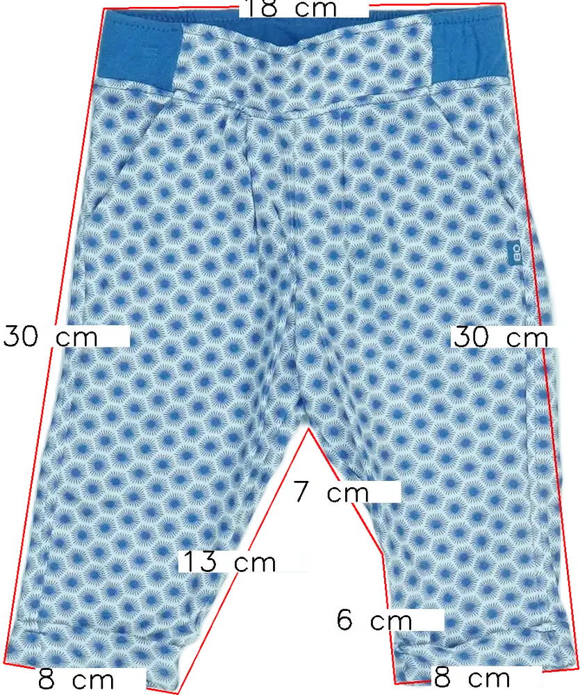 Kék OVS - Fagottino Leggings EU 62 / UK 0-3 hónap / US 0-3 hónap