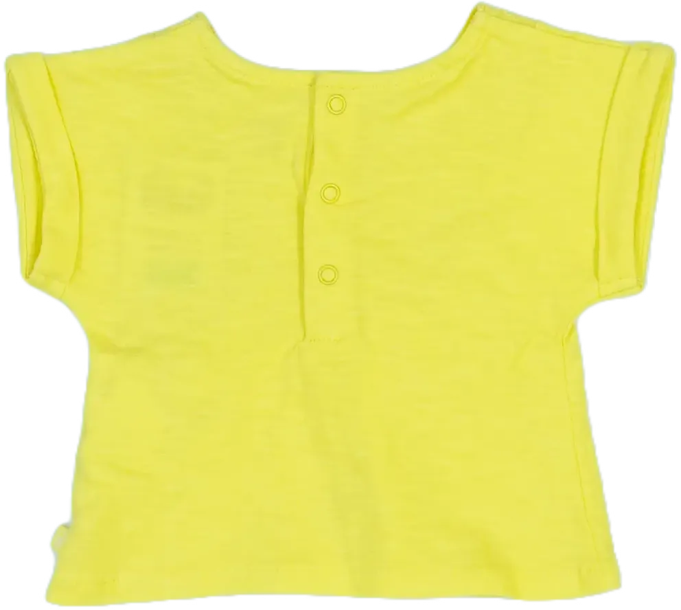 Sárga Obaibi Póló EU 62 / UK 0-3 hónap / US 0-3 hónap