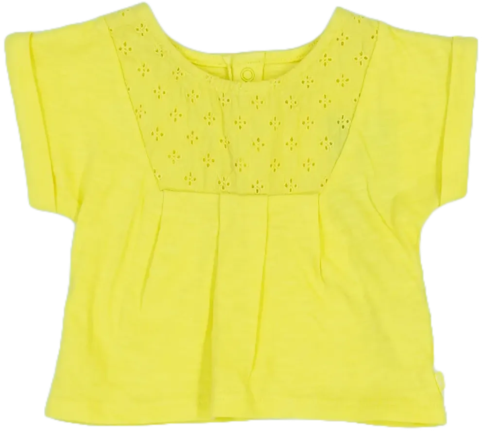 Sárga Obaibi Póló EU 62 / UK 0-3 hónap / US 0-3 hónap