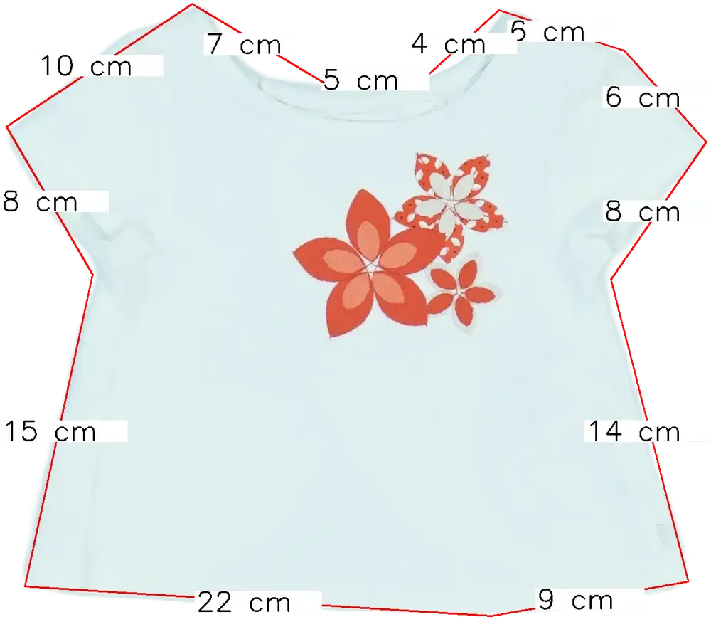 Fehér Obaibi Póló EU 62 / UK 0-3 hónap / US 0-3 hónap