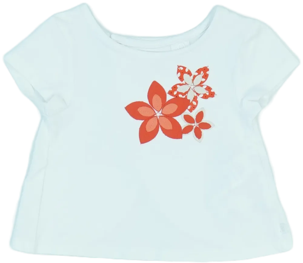 Fehér Obaibi Póló EU 62 / UK 0-3 hónap / US 0-3 hónap