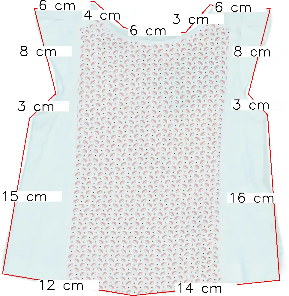 Fehér Obaibi Póló EU 62 / UK 0-3 hónap / US 0-3 hónap