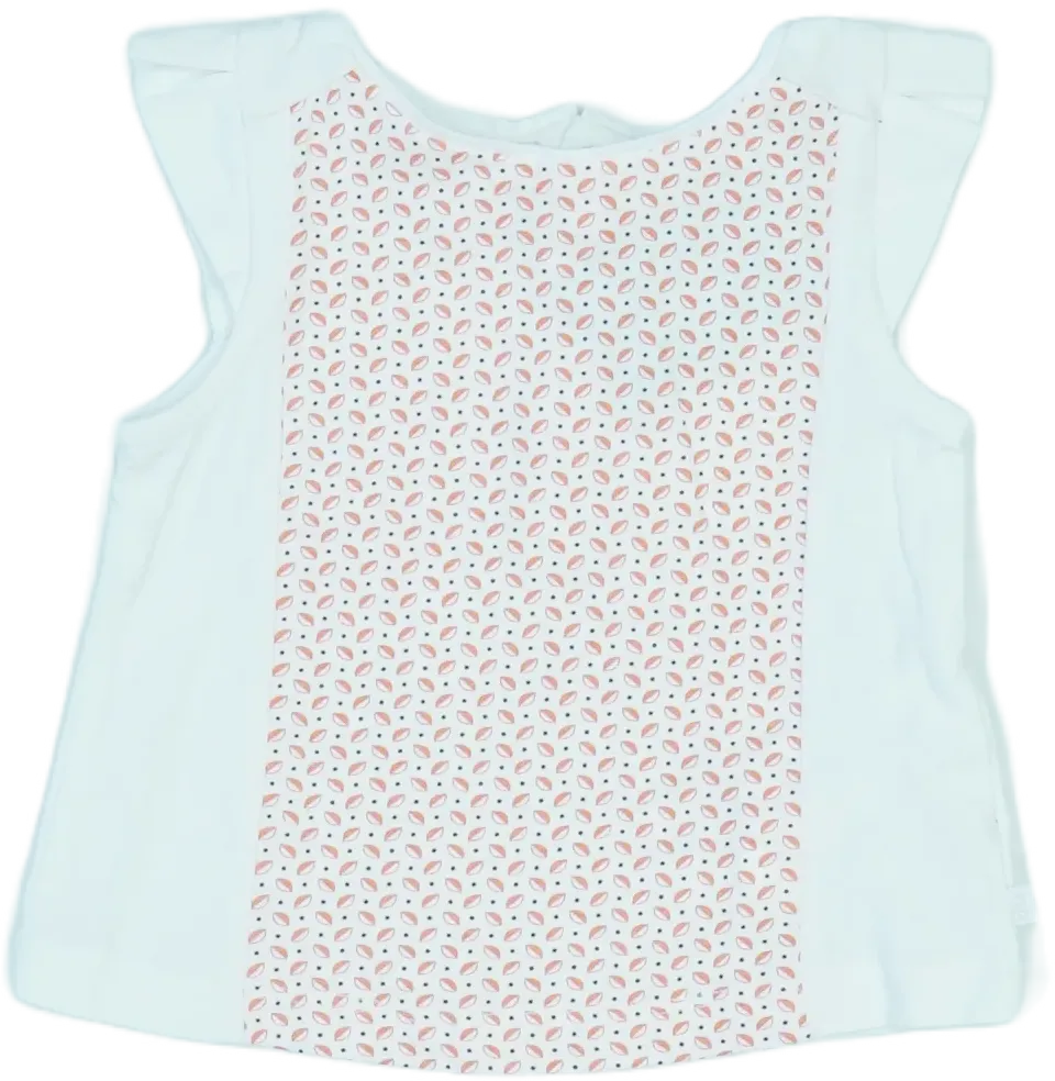 Fehér Obaibi Póló EU 62 / UK 0-3 hónap / US 0-3 hónap