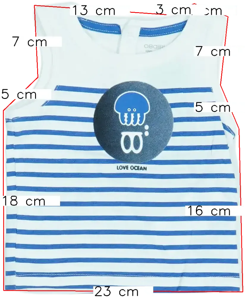 Fehér Obaibi Fiú / Férfi atléta EU 62 / UK 0-3 hónap / US 0-3 hónap