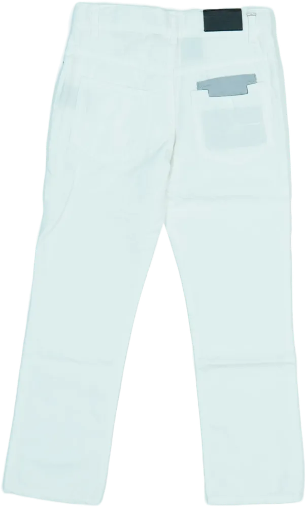 Fehér Dior Hosszúnadrág EU 128 / UK 8 év / US 8 év/M