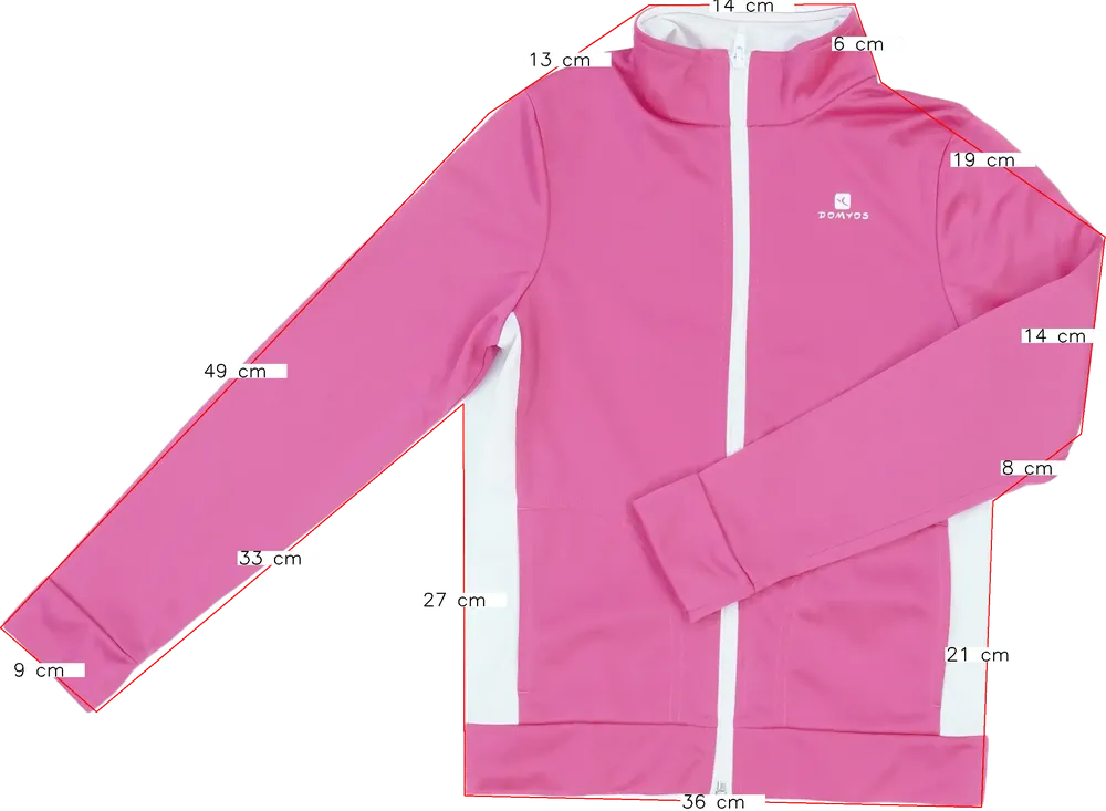 Rózsaszín Decathlon Pulóver EU 140 / UK 10 év / US 10 év/L