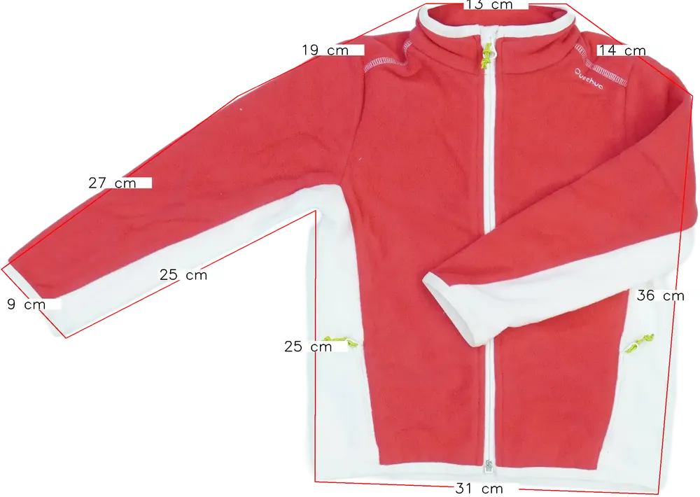 Rózsaszín Quechua Pulóver EU 104 / UK 4 év / US 4T/XS