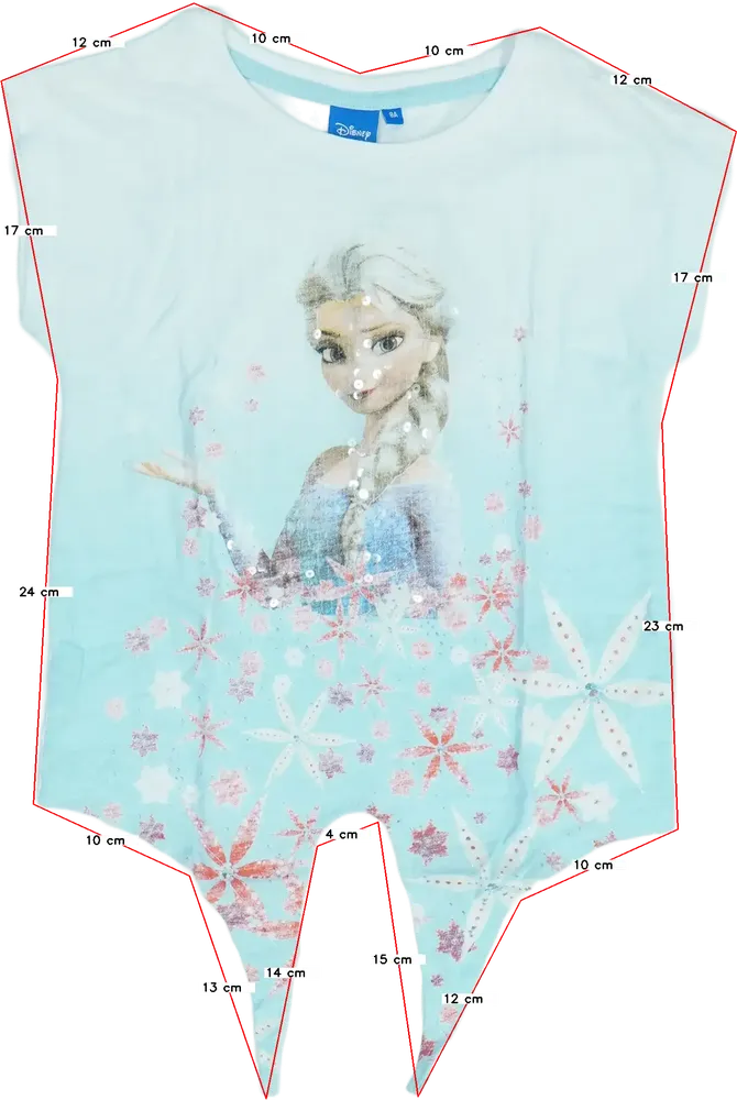 Kék Disney Póló EU 128 / UK 8 év / US 8 év/M