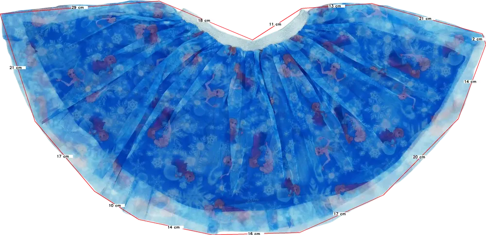 Kék Disney Szoknya EU 128 / UK 8 év / US 8 év/M