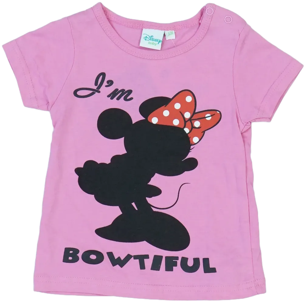 Rózsaszín Disney Póló EU 74 / UK 6-9 hónap / US 6-9 hónap