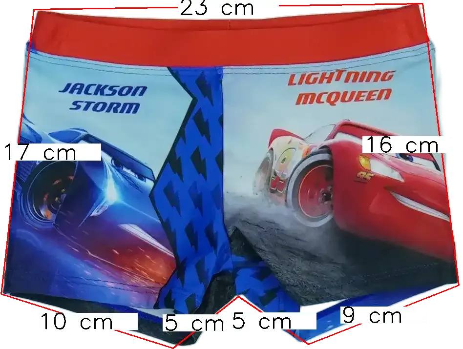 Piros Disney Fürdőnadrág EU 98 / UK 3 év / US 3T