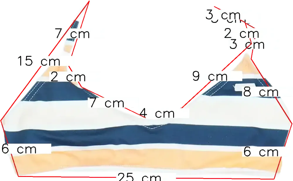 Többszínű Roxy Bikini EU 128 / UK 8 év / US 8 év/M