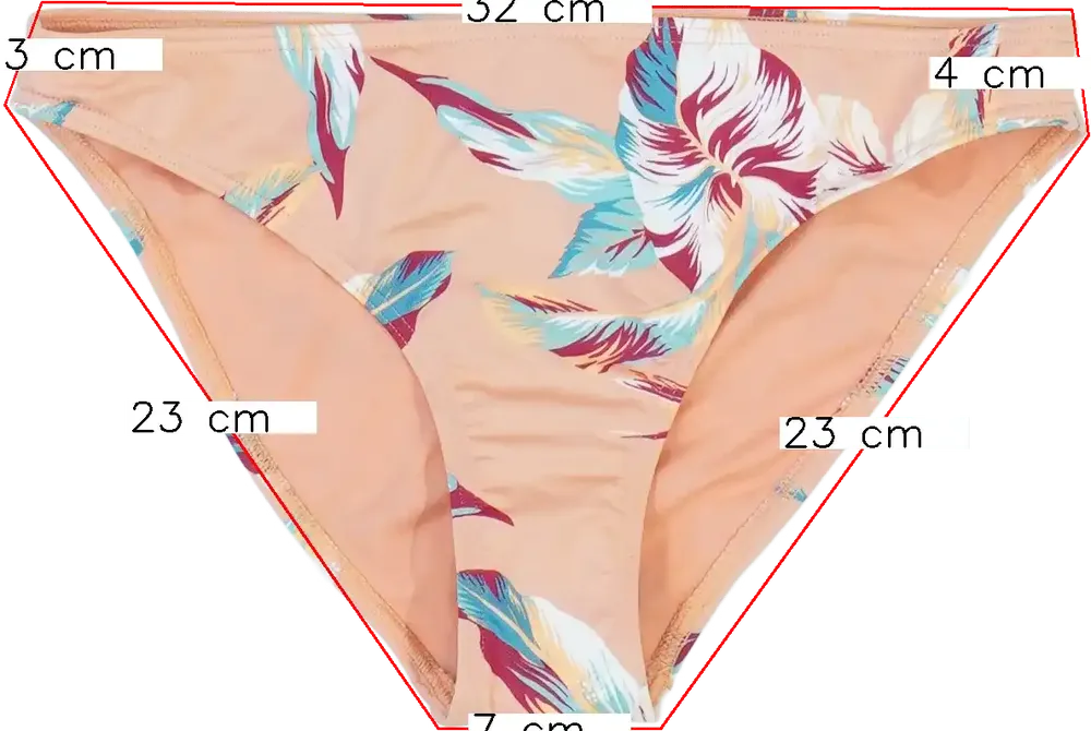 Rózsaszín Roxy Bikini alsó EU 164 / UK 14 év / US 14 év/XL