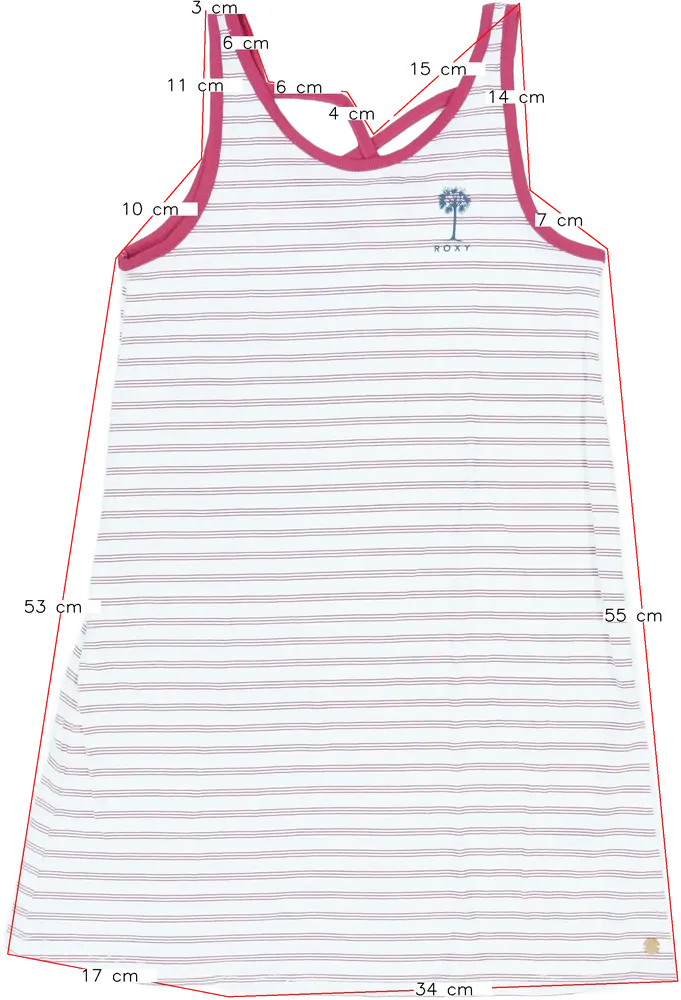 Fehér Roxy Ruha EU 140 / UK 10 év / US 10 év/L