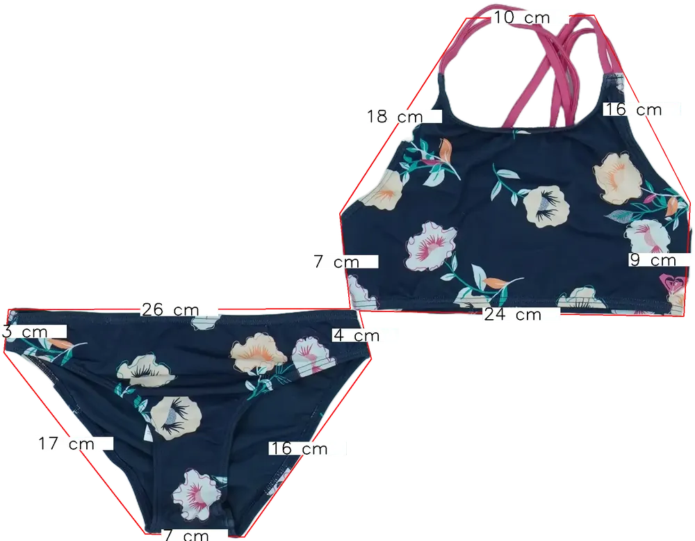 Kék Roxy Bikini EU 140 / UK 10 év / US 10 év/L