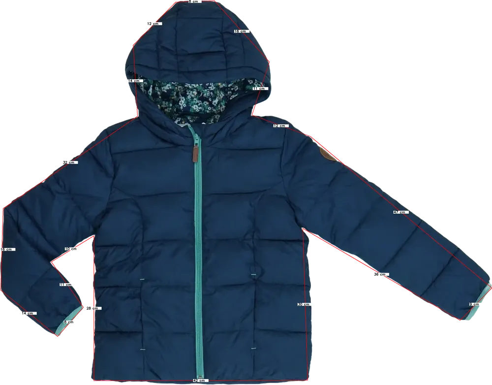 Kék Roxy Télikabát EU 128 / UK 8 év / US 8 év/M