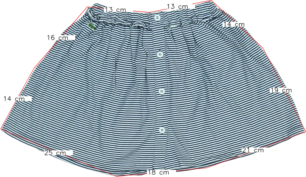 Kék Lacoste Szoknya EU 116 / UK 6 év / US 6 év/S