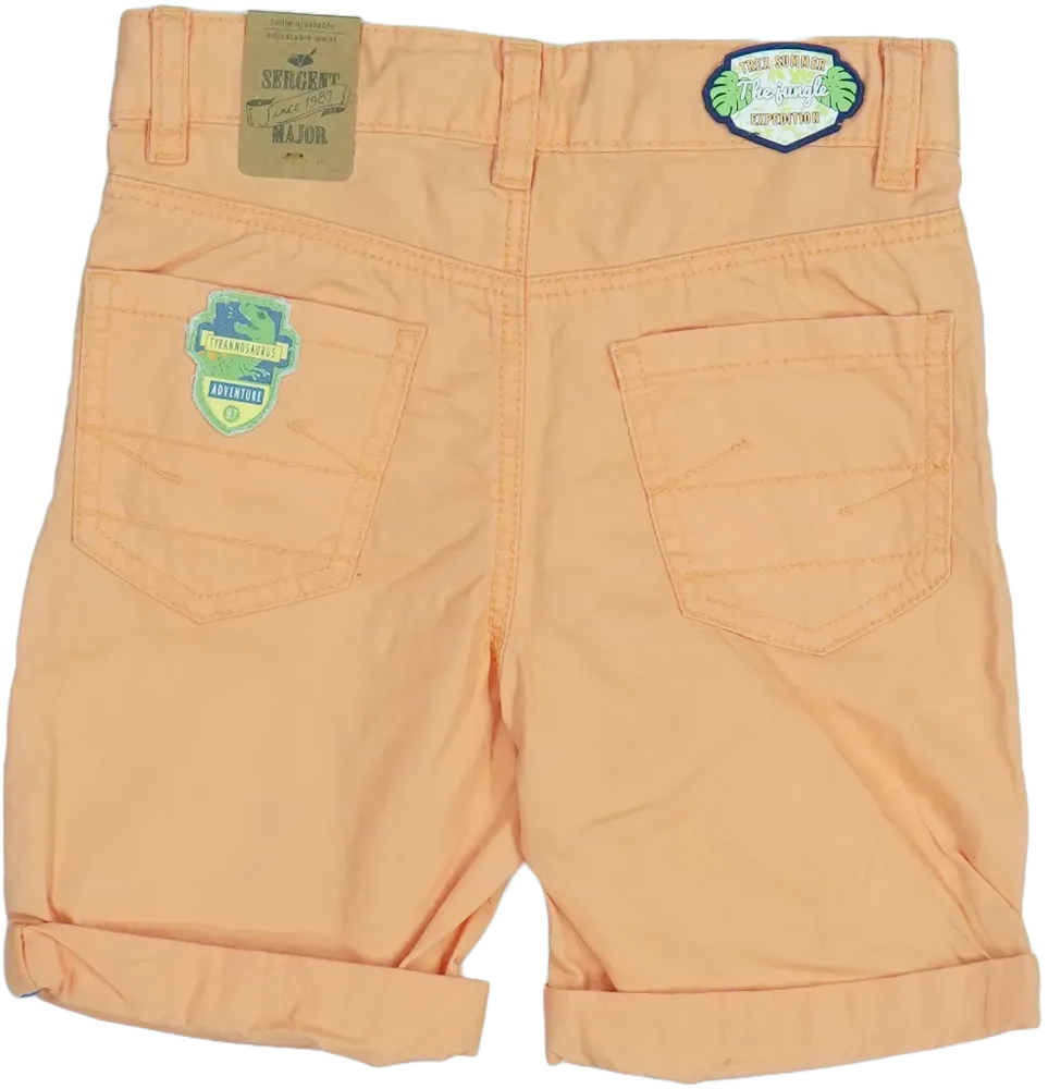 Sárga (narancs) Sergent Major Rövidnadrág EU 116 / UK 6 év / US 6 év/S