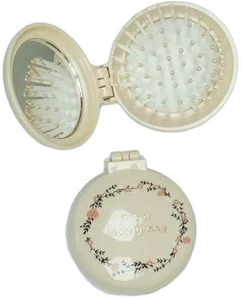 Barna Kiabi Hajkefe és fésű Egyméret