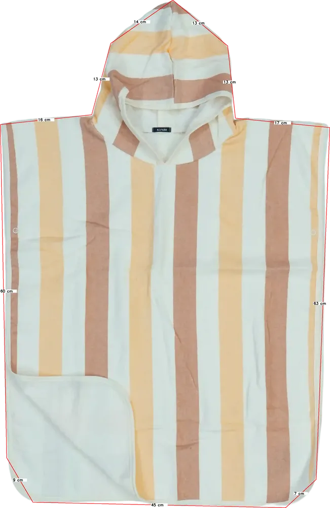 Többszínű Kiabi Törülköző EU 128 / UK 8 év / US 8 év/M