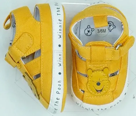 Sárga Kiabi Kocsicipő EU 68 / UK 3-6 hónap / US 3-6 hónap