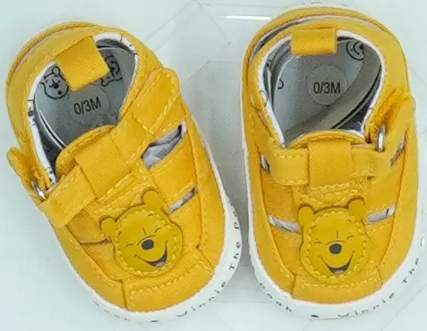 Sárga Kiabi Kocsicipő EU 62 / UK 0-3 hónap / US 0-3 hónap