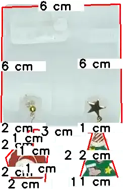 Többszínű Kiabi Bizsu Egyméret