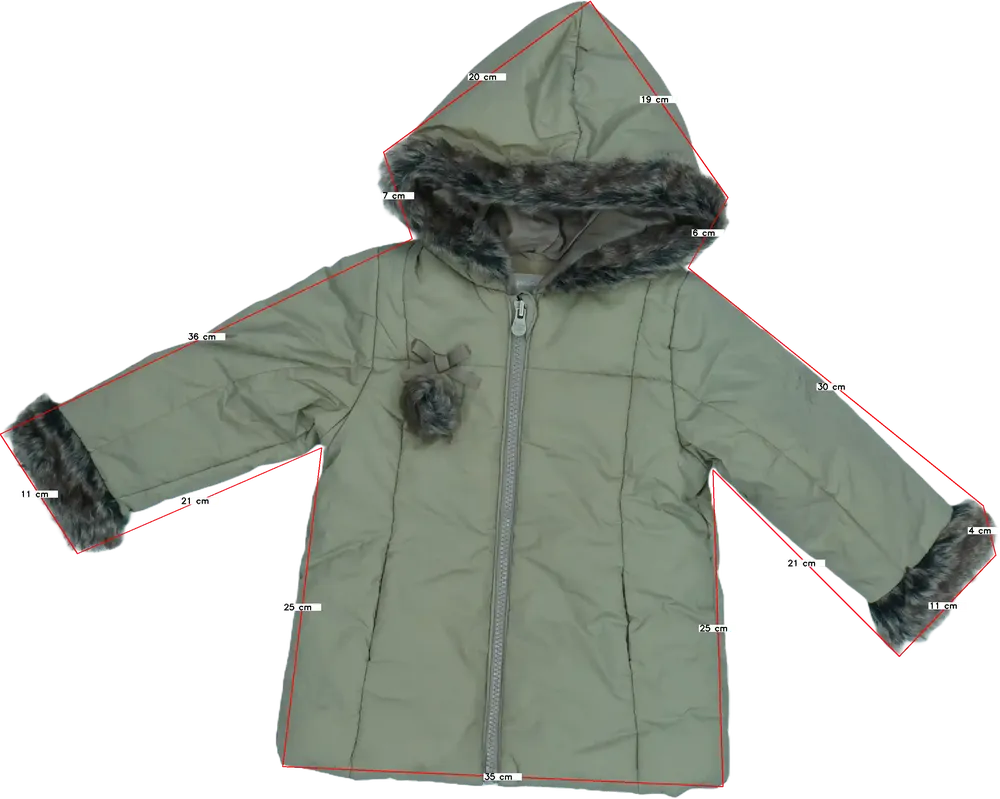 Zöld Egyéb Télikabát EU 80 / UK 9-12 hónap / US 12 hónap