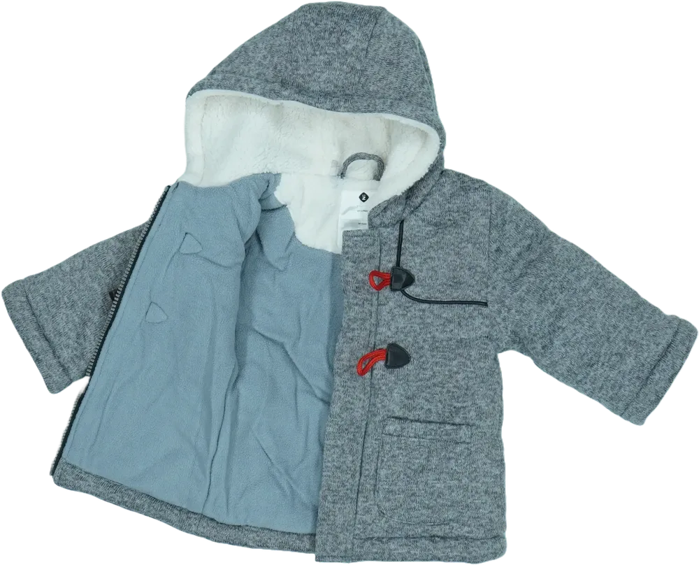 Szürke Grain de blé Télikabát EU 74 / UK 6-9 hónap / US 6-9 hónap