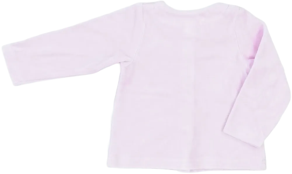 Rózsaszín Grain de blé Kardigán EU 68 / UK 3-6 hónap / US 3-6 hónap