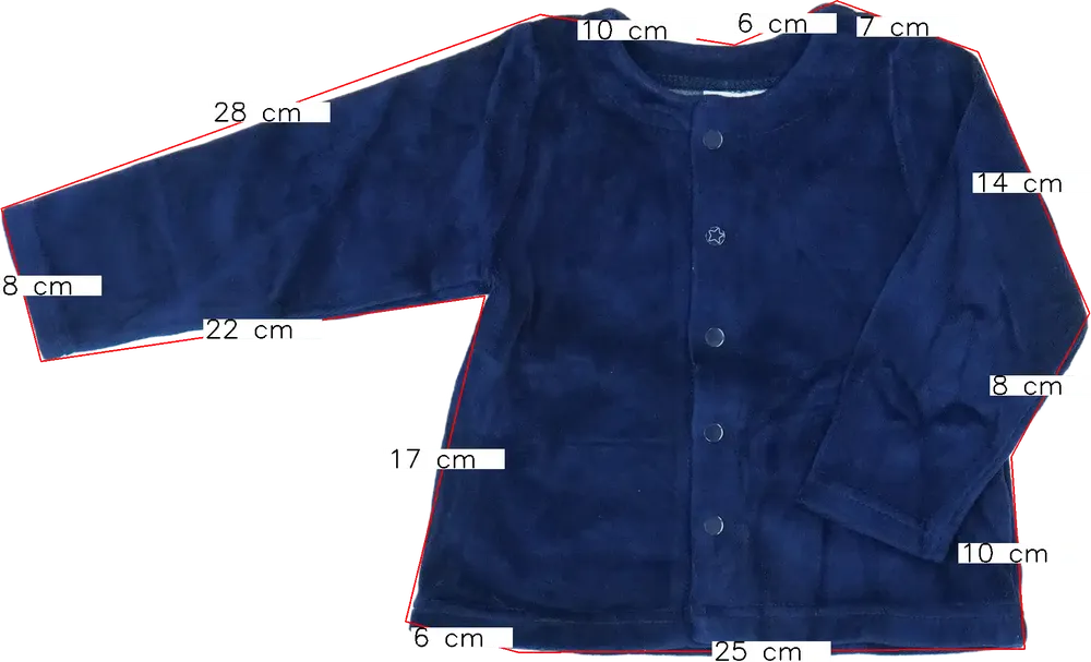 Kék Egyéb Kardigán EU 74 / UK 6-9 hónap / US 6-9 hónap