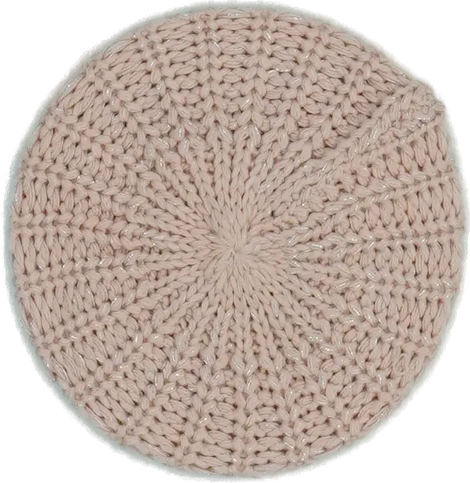 Rózsaszín Grain de blé Sapka EU 74 / UK 6-9 hónap / US 6-9 hónap