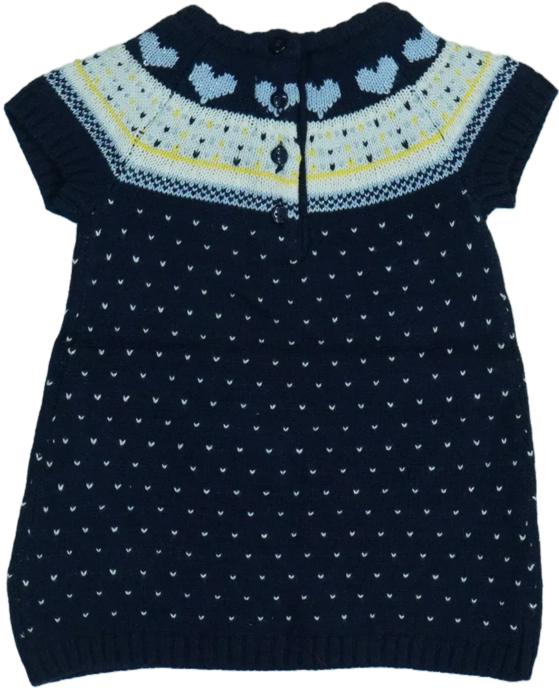 Kék Grain de blé Ruha EU 68 / UK 3-6 hónap / US 3-6 hónap