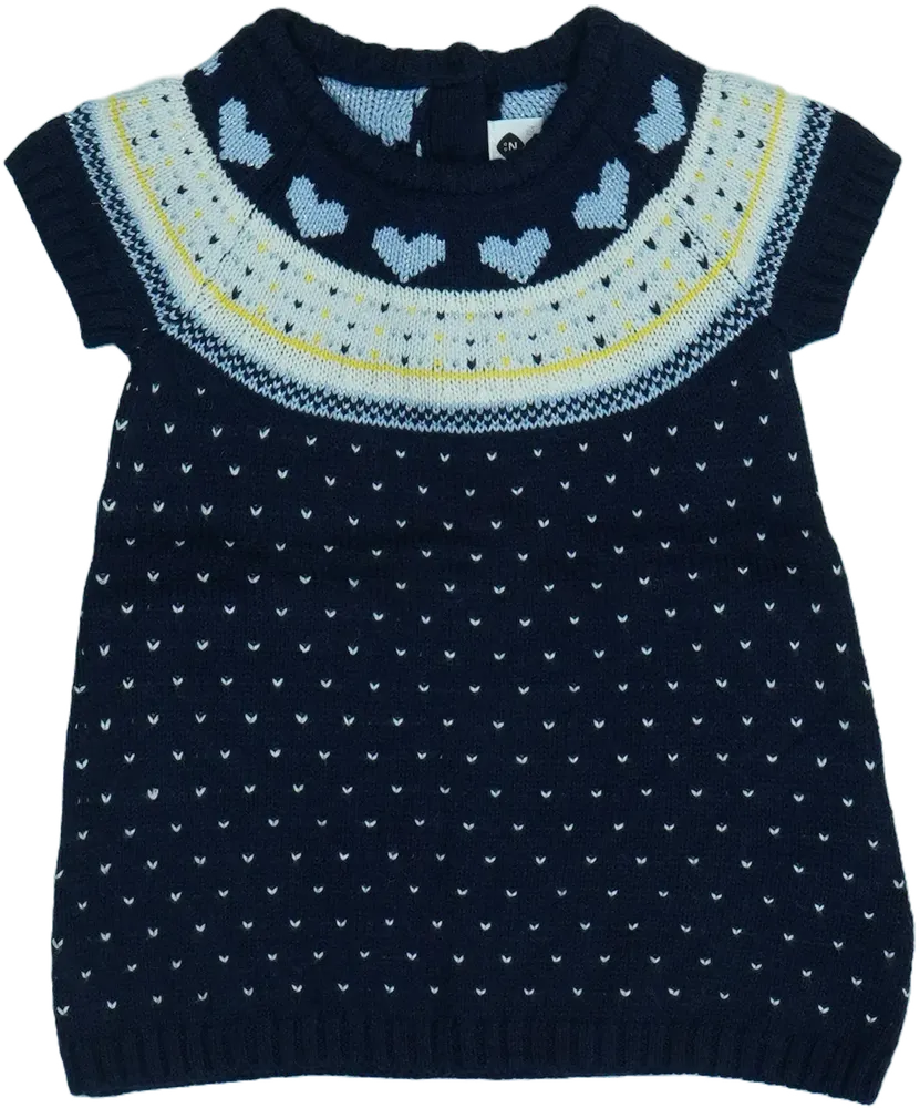 Kék Grain de blé Ruha EU 68 / UK 3-6 hónap / US 3-6 hónap