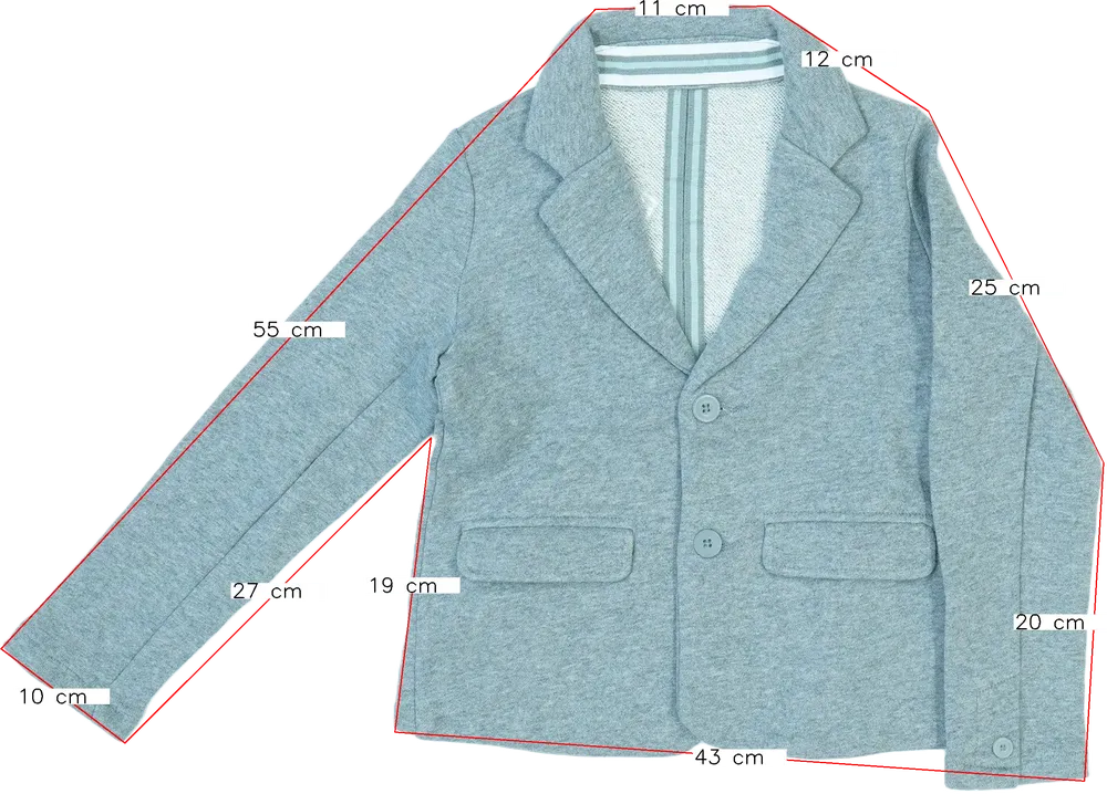 Szürke Egyéb Blézer és Zakó EU 110 / UK 5 év / US 5 év/XS