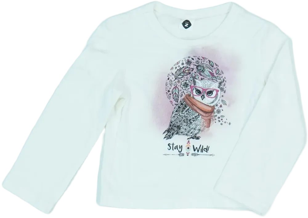 Fehér Egyéb Hosszú ujjú felső EU 86 / UK 12-18 hónap / US 18 hónap