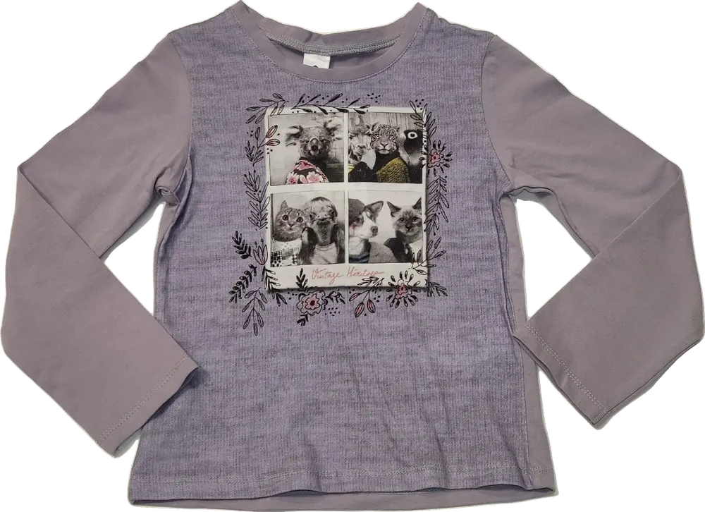 Lila Egyéb Hosszú ujjú felső EU 110 / UK 5 év / US 5 év/XS